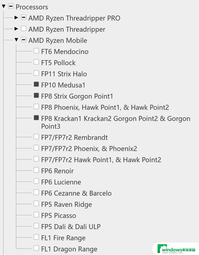 AMD处理器代号Gorgon Point三种变体官方网页确认，详细信息尽在此处