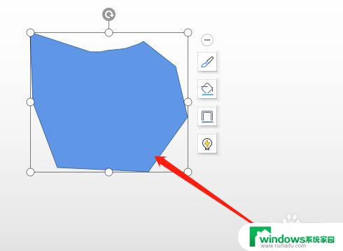 wps更改任意多边形或曲线的形状 wps修改任意多边形或曲线的形状步骤