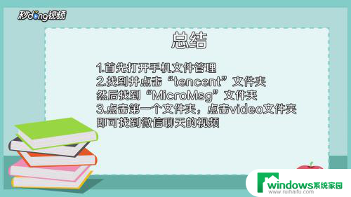 微信的视频在哪个文件夹里面 怎样在微信中查看聊天视频文件夹