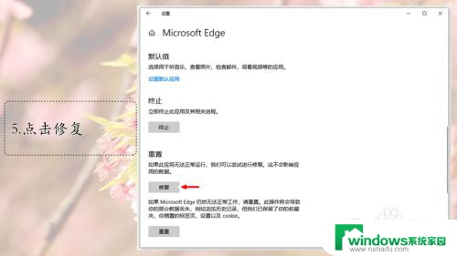 浏览器闪退win10 Win10 Edge浏览器闪退解决方法