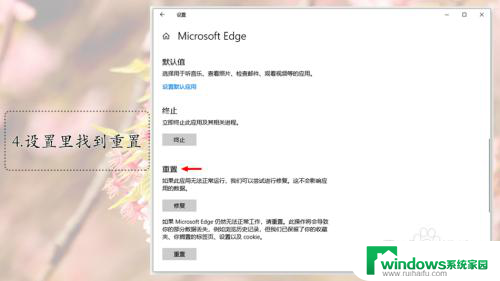 浏览器闪退win10 Win10 Edge浏览器闪退解决方法