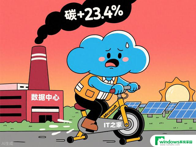 微软数据中心建设碳排放上升，2030减碳目标挑战待解