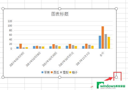 wps柱形图如何拉长 wps柱形图拉长方法