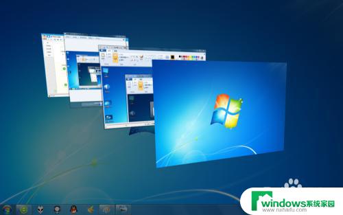 win7按tab切换屏幕 win7 快速切换窗口