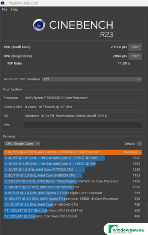 AMD锐龙7 9800X3D处理器评测：游戏性能王中王！