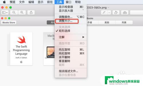 苹果电脑怎么调整图片大小 Mac图片大小修改的步骤