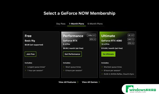 NVIDIA GeForce NOW每月游戏时间上限100小时，超出需额外付费