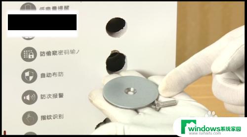 指纹锁指纹框怎么安装 智能指纹锁安装步骤图解