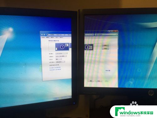 一个电脑两个屏幕怎么设置 电脑如何连接两个显示器