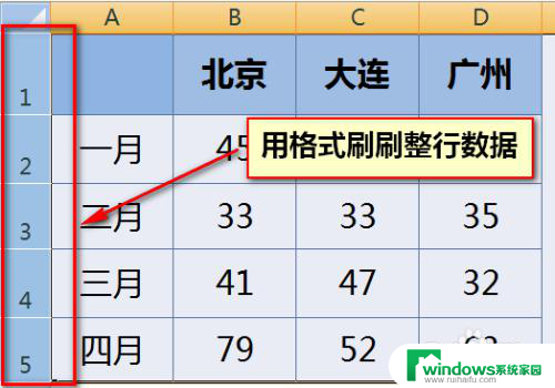 表格复制粘贴行高和列宽不变 Excel复制粘贴保持行高列宽不变操作步骤