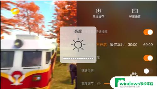 电脑版芒果tv怎么调亮度 芒果TV亮度调节步骤