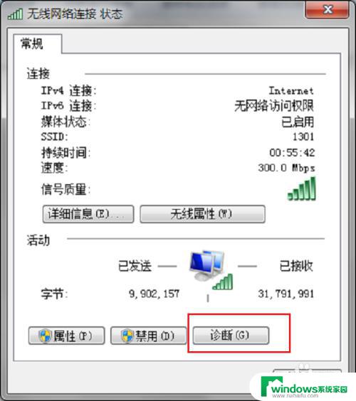 win7笔记本无网络访问权限 win7系统无法连接有线网络怎么办