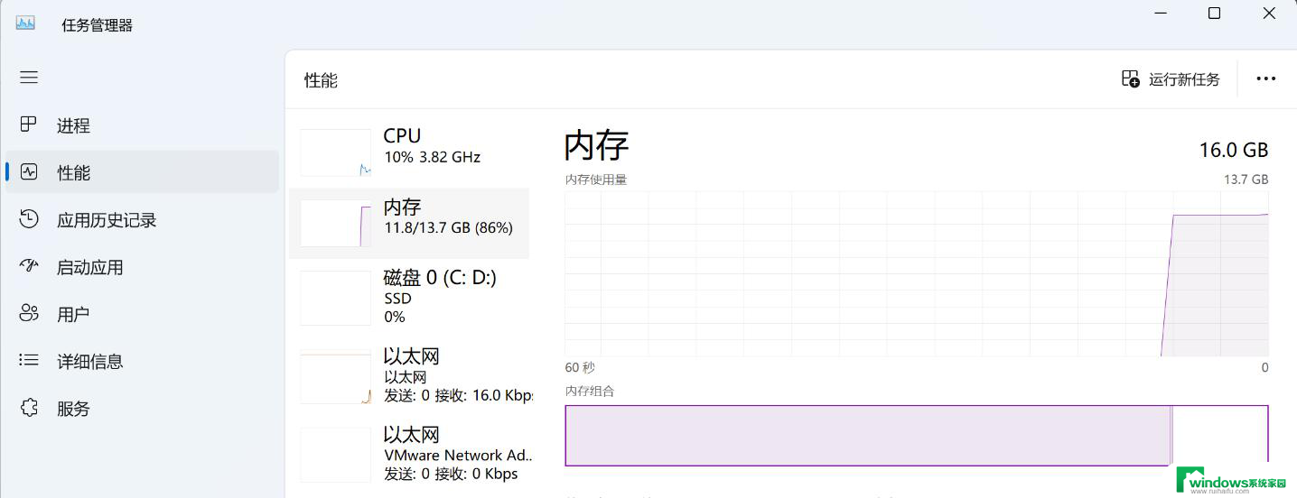 win11占内存好高 Windows11内存占用高如何解决