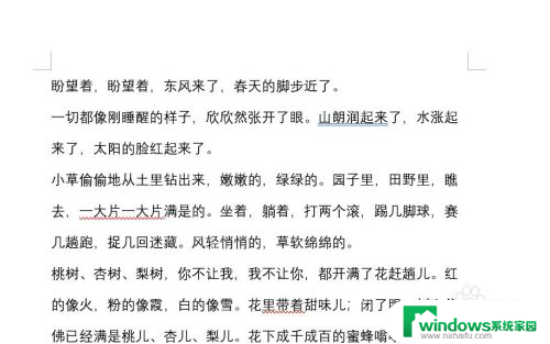 word文档怎么分屏幕显示两个文档 如何将一份Word文档分为两份并同时显示