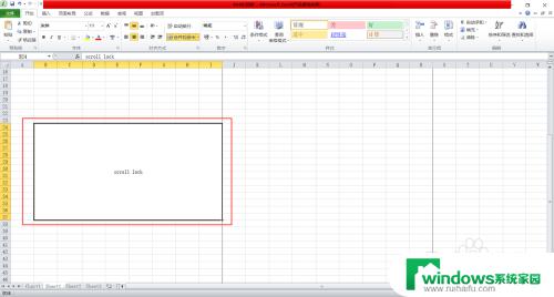 笔记本电脑键盘左右键无法移动表格 Excel 单元格上下左右键无效