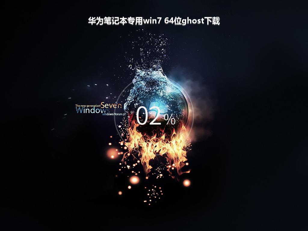 华为笔记本专用win7 64位ghost下载