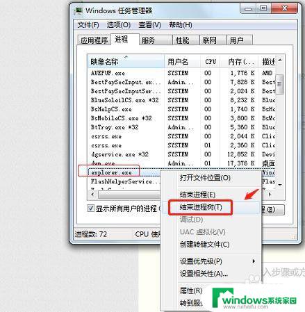 电脑开机无桌面显示怎么回事 电脑开机后只有鼠标没有桌面怎么办