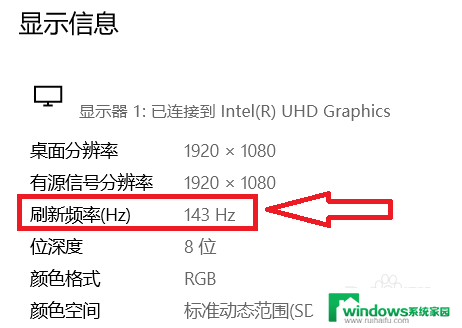 怎么看电脑屏幕的刷新率 电脑屏幕刷新率如何查看