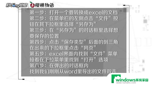 word表格怎么改成excel表格 Word表格怎么导入Excel