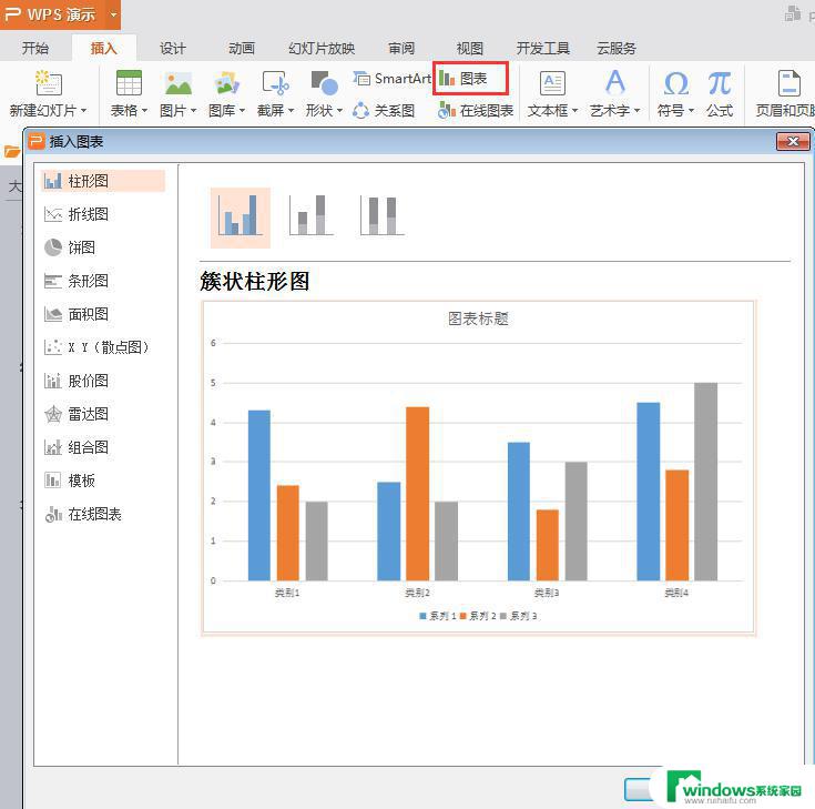 wps簇状柱形图 wps簇状柱形图制作方法