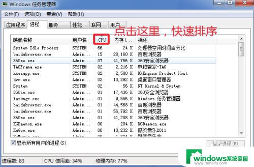 电脑cpu利用率高怎么解决 CPU使用率达到100%后如何处理