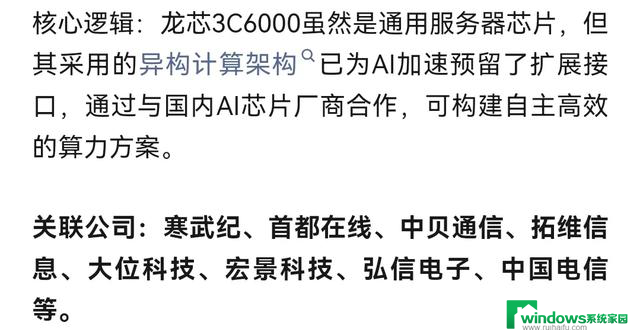 龙芯3C6000发布，六大领域受益：国产CPU的生态变革，技术实力再次突破界限