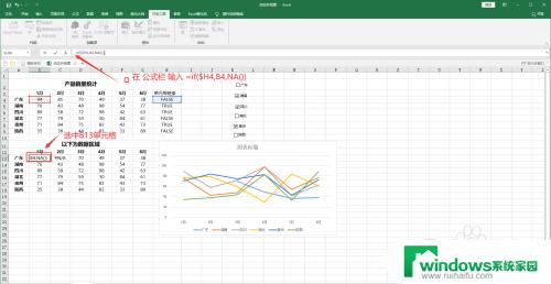 excel表格筛选按钮图标 制作带有筛选按钮的折线图的方法