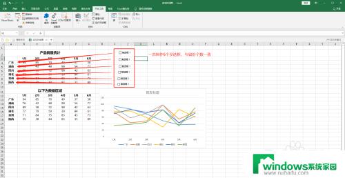 excel表格筛选按钮图标 制作带有筛选按钮的折线图的方法